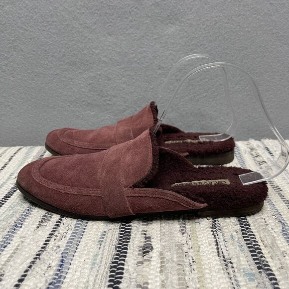 Lucky Brand Womens Suede Slip-On Mules Size 9 - Picture 3 of 7